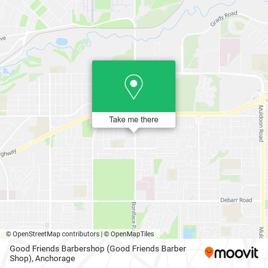 Good Friends Barbershop (Good Friends Barber Shop) map