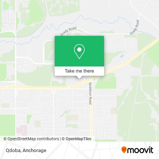 Qdoba map