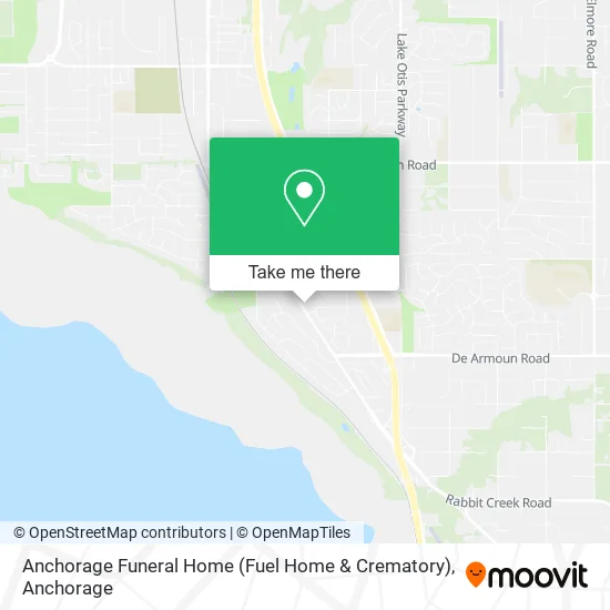 Anchorage Funeral Home (Fuel Home & Crematory) map