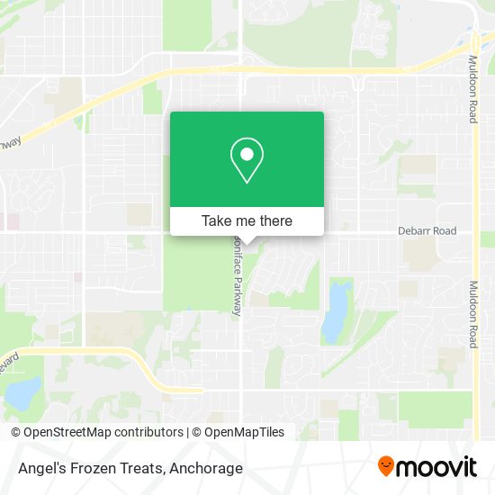 Angel's Frozen Treats map