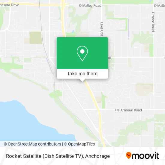 Rocket Satellite (Dish Satellite TV) map