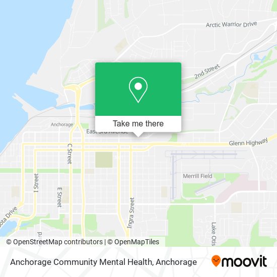 Mapa de Anchorage Community Mental Health