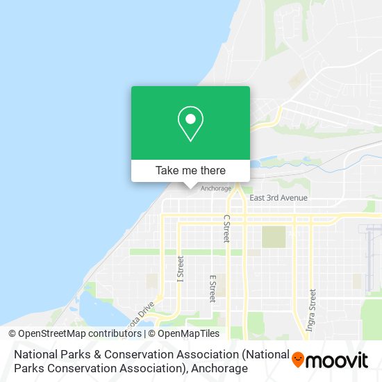National Parks & Conservation Association map