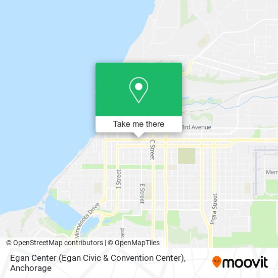 Mapa de Egan Center (Egan Civic & Convention Center)