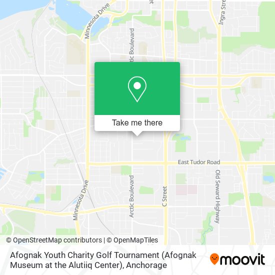 Afognak Youth Charity Golf Tournament (Afognak Museum at the Alutiiq Center) map