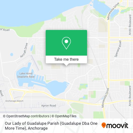 Our Lady of Guadalupe Parish (Guadalupe Dba One More Time) map