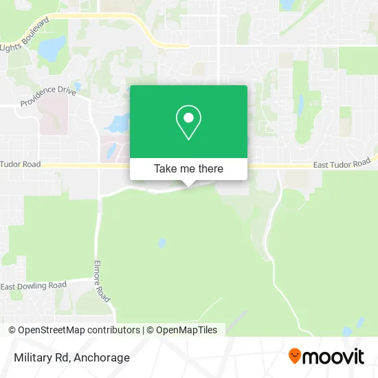 Military Rd map
