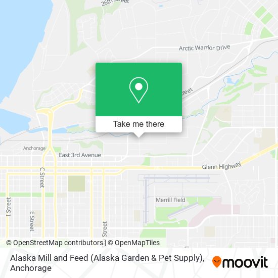 Alaska Mill and Feed (Alaska Garden & Pet Supply) map