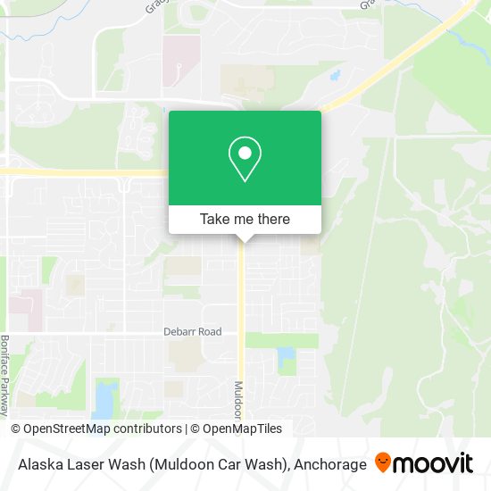 Alaska Laser Wash (Muldoon Car Wash) map