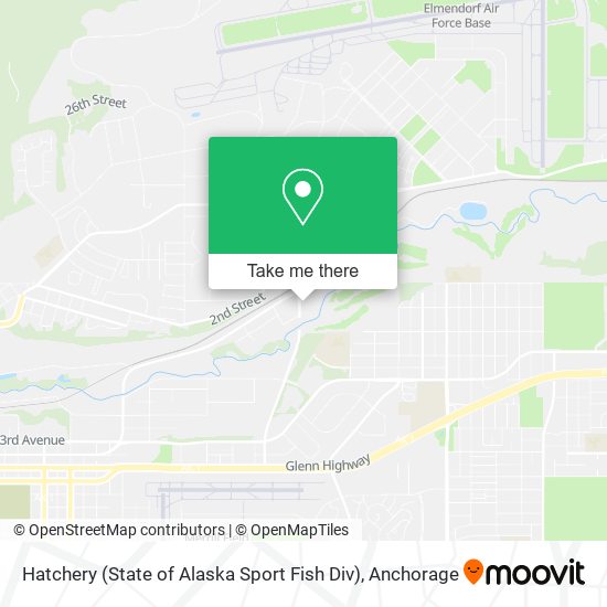 Hatchery (State of Alaska Sport Fish Div) map