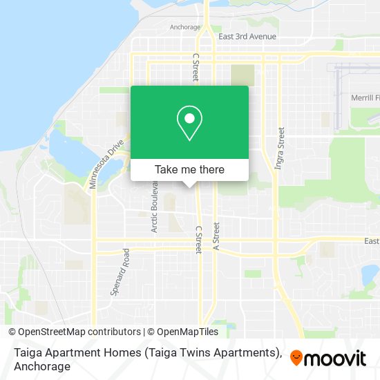 Taiga Apartment Homes (Taiga Twins Apartments) map