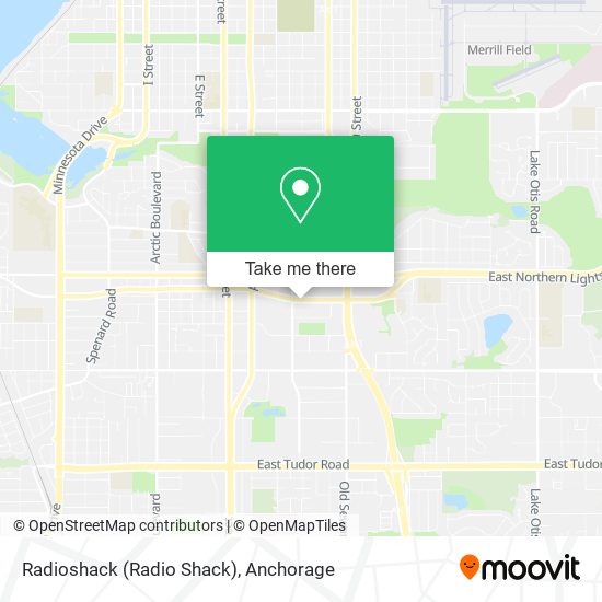 Mapa de Radioshack (Radio Shack)