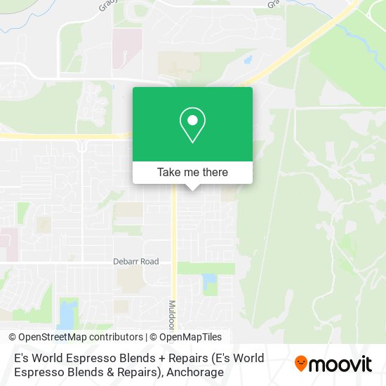 E's World Espresso Blends + Repairs map