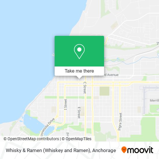 Mapa de Whisky & Ramen (Whiskey and Ramen)