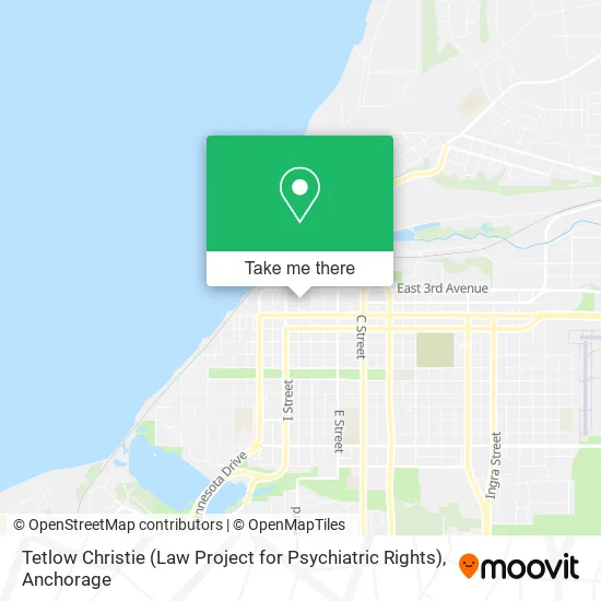 Tetlow Christie (Law Project for Psychiatric Rights) map