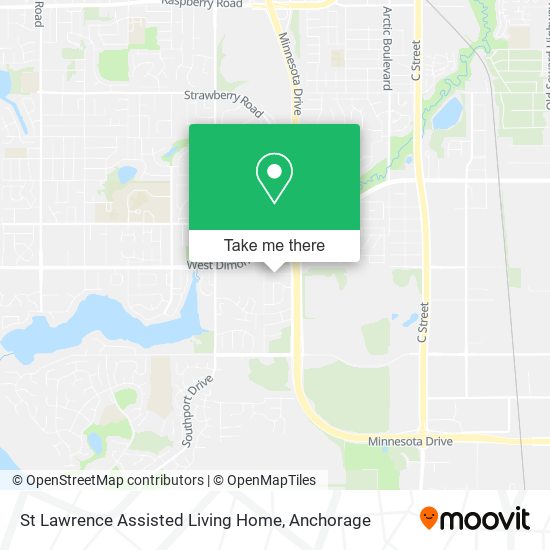 St Lawrence Assisted Living Home map