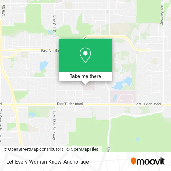 Let Every Woman Know map