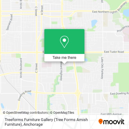 Treeforms Furniture Gallery (Tree Forms Amish Furniture) map