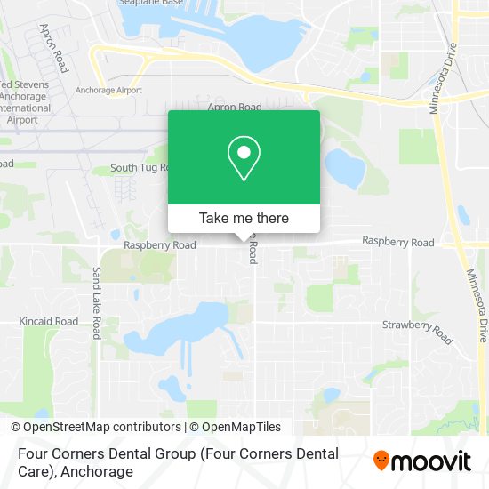Four Corners Dental Group map