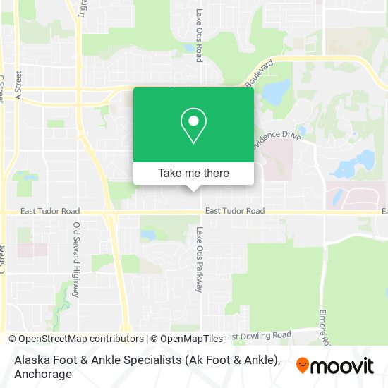 Alaska Foot & Ankle Specialists (Ak Foot & Ankle) map