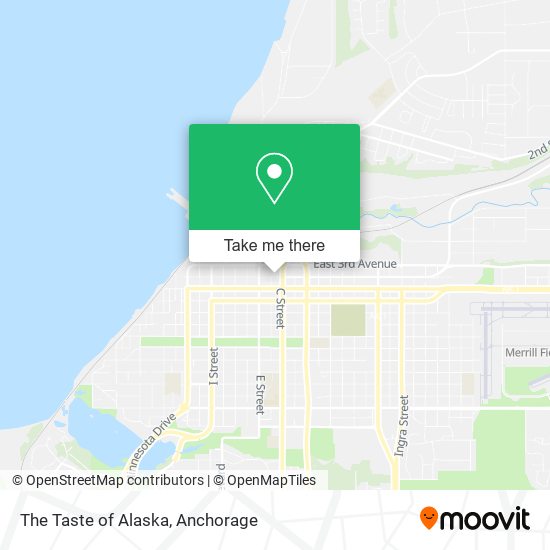 Mapa de The Taste of Alaska