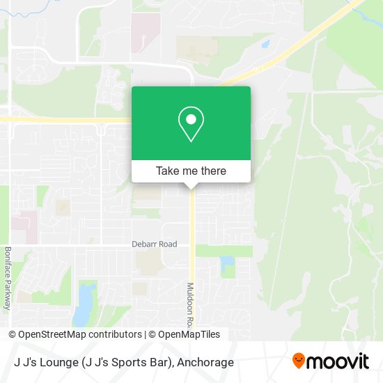 J J's Lounge (J J's Sports Bar) map