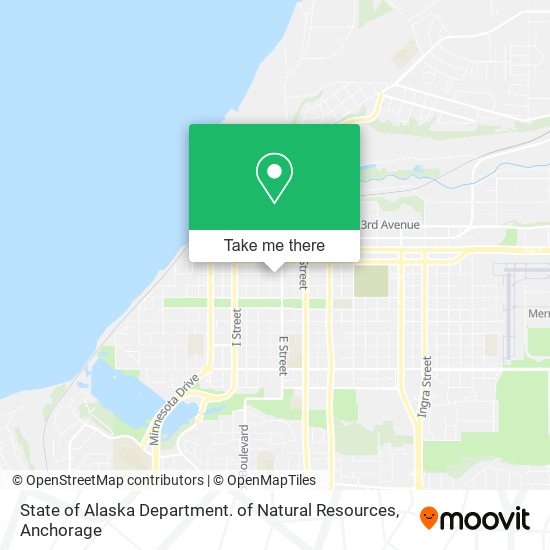 Mapa de State of Alaska Department. of Natural Resources