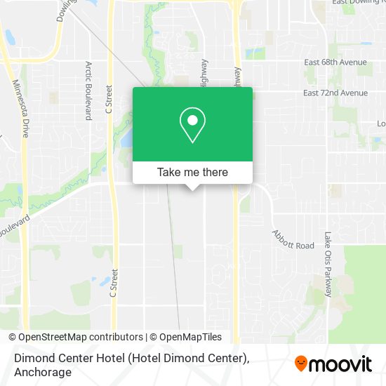 Dimond Center Hotel map