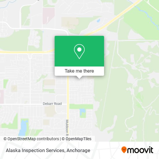 Mapa de Alaska Inspection Services