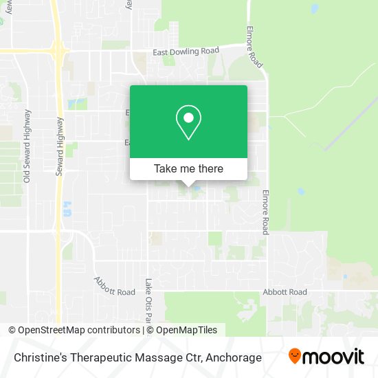 Christine's Therapeutic Massage Ctr map