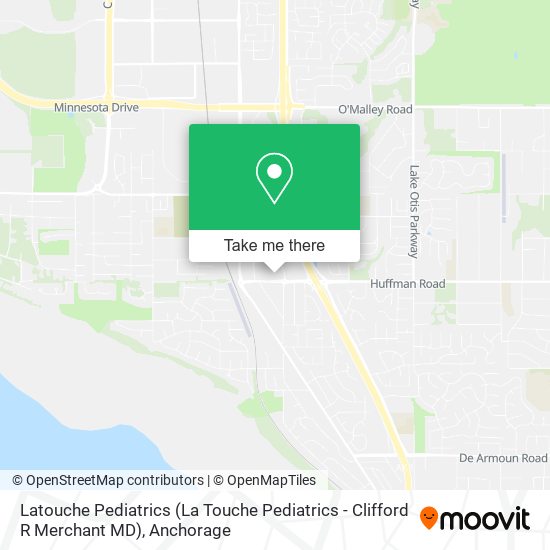 Latouche Pediatrics (La Touche Pediatrics - Clifford R Merchant MD) map