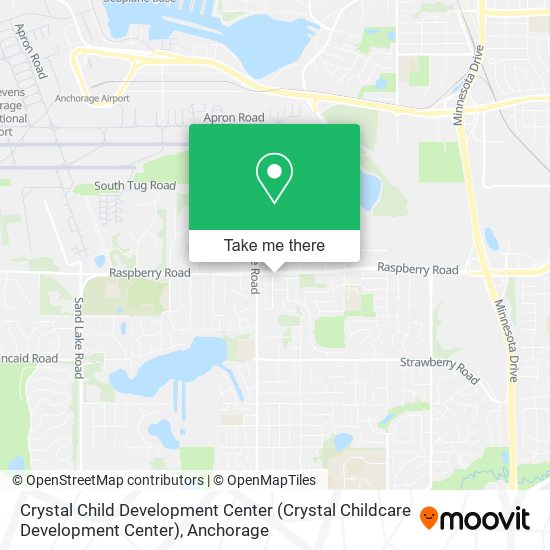 Crystal Child Development Center map