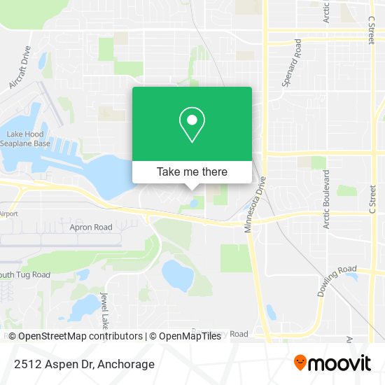 2512 Aspen Dr map