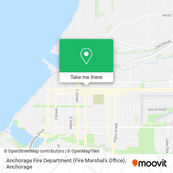 Mapa de Anchorage Fire Department (Fire Marshal's Office)