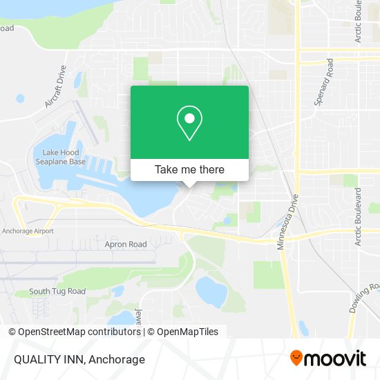 QUALITY INN map