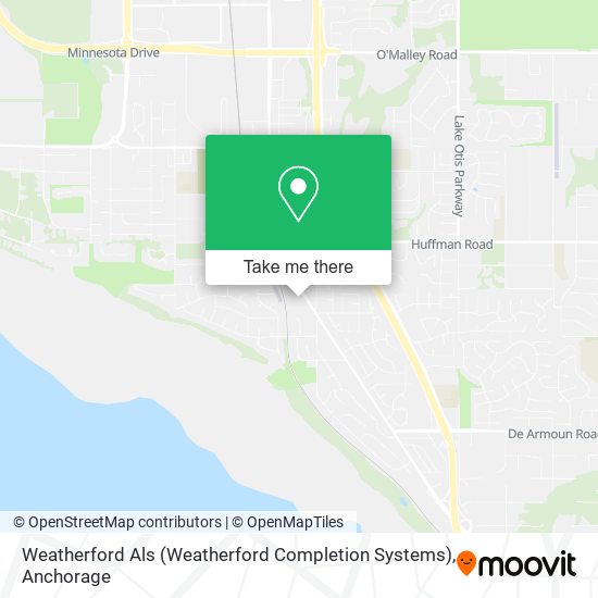 Weatherford Als (Weatherford Completion Systems) map