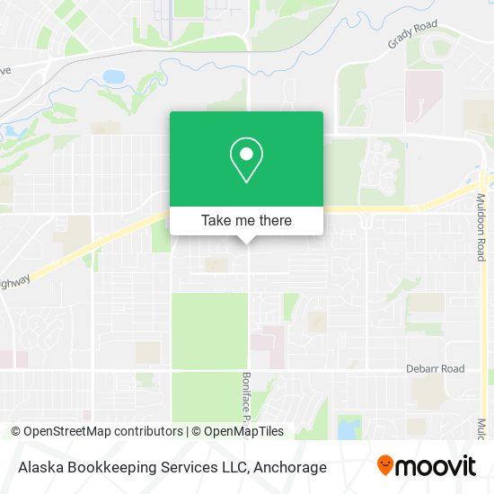 Alaska Bookkeeping Services LLC map