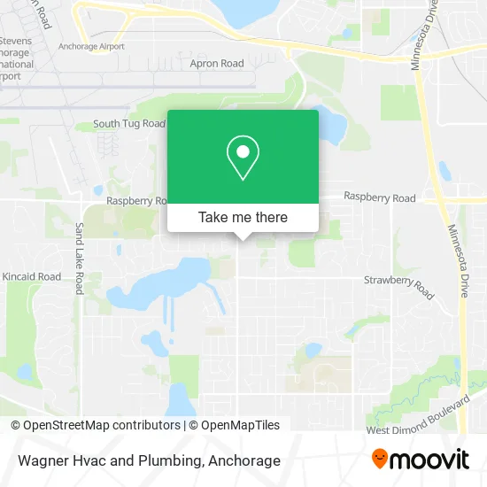 Wagner Hvac and Plumbing map