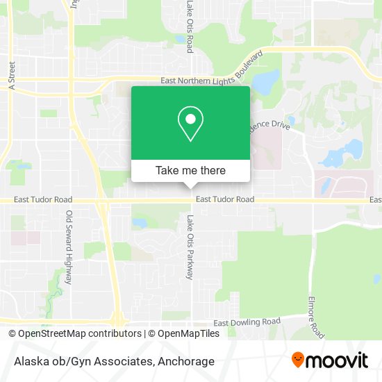 Alaska ob/Gyn Associates map