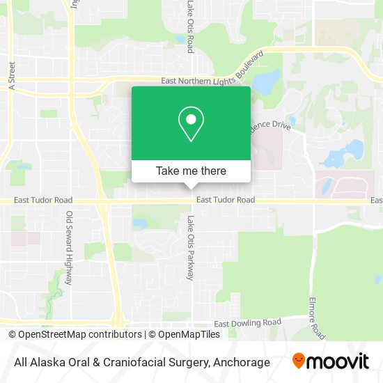 All Alaska Oral & Craniofacial Surgery map