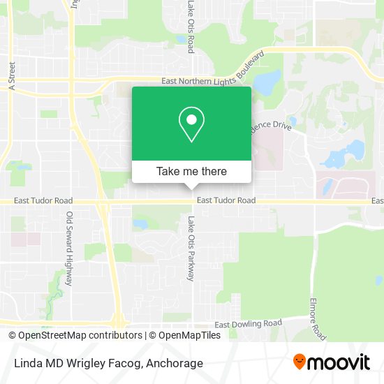 Linda MD Wrigley Facog map