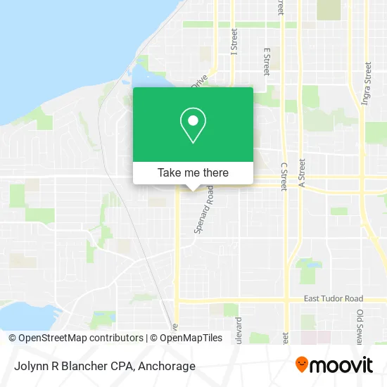 Jolynn R Blancher CPA map