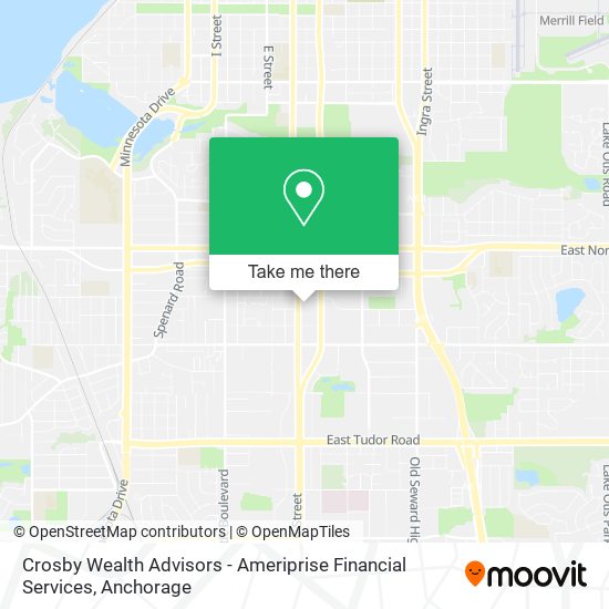 Mapa de Crosby Wealth Advisors - Ameriprise Financial Services