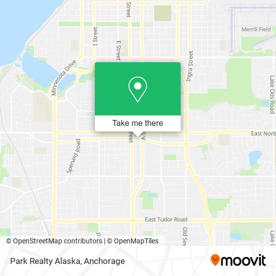 Mapa de Park Realty Alaska