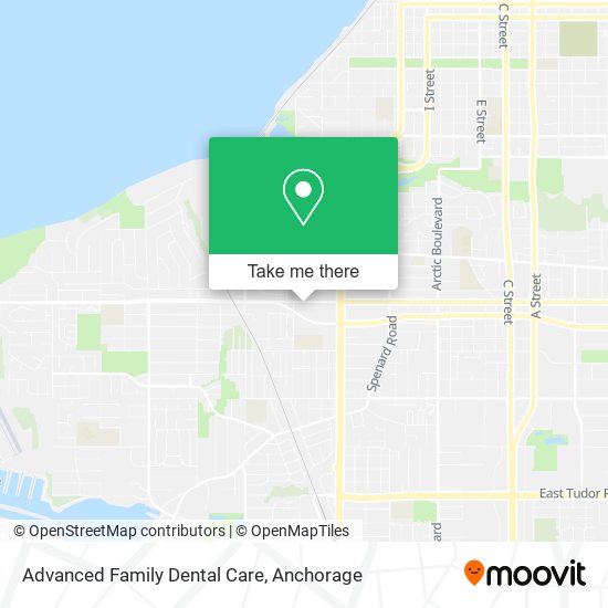 Advanced Family Dental Care map