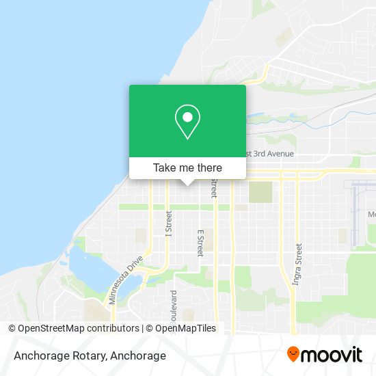 Anchorage Rotary map