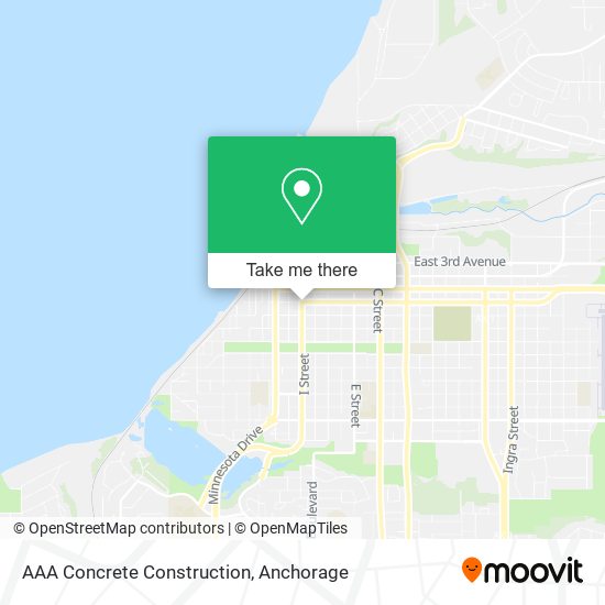 AAA Concrete Construction map