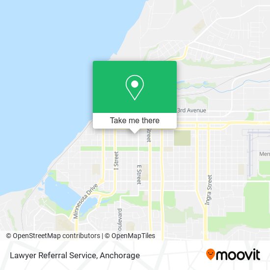 Lawyer Referral Service map