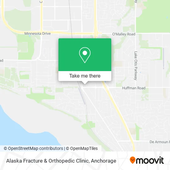 Alaska Fracture & Orthopedic Clinic map
