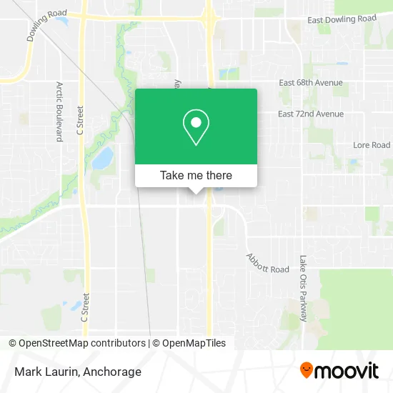 Mark Laurin map